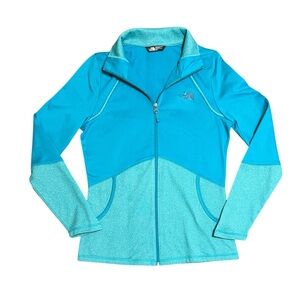 The North Face Blue Full-Zip Jacket | Medium